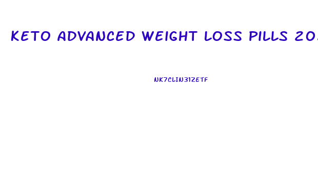 Keto Advanced Weight Loss Pills 2024mg