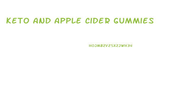 Keto And Apple Cider Gummies