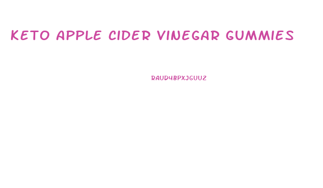 Keto Apple Cider Vinegar Gummies