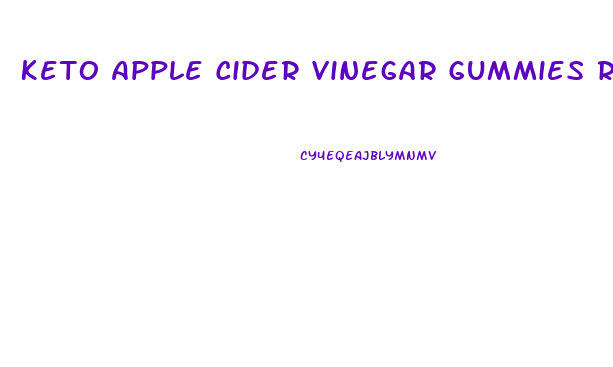 Keto Apple Cider Vinegar Gummies Recipe