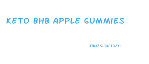 Keto Bhb Apple Gummies