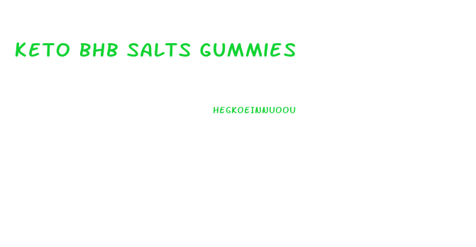 Keto Bhb Salts Gummies