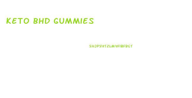 Keto Bhd Gummies
