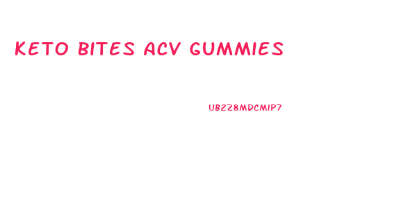 Keto Bites Acv Gummies