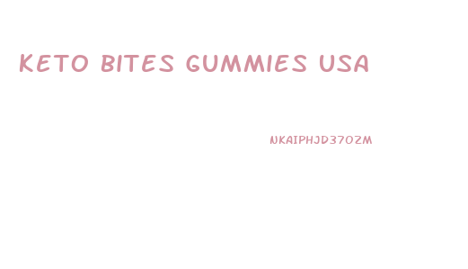 Keto Bites Gummies Usa