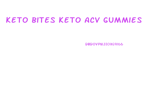 Keto Bites Keto Acv Gummies