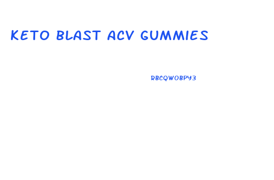 Keto Blast Acv Gummies