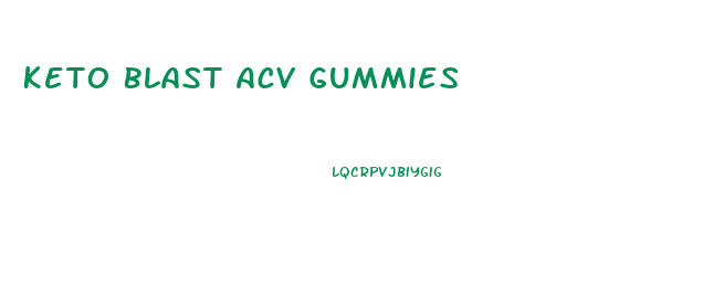 Keto Blast Acv Gummies