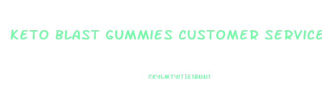 Keto Blast Gummies Customer Service Number