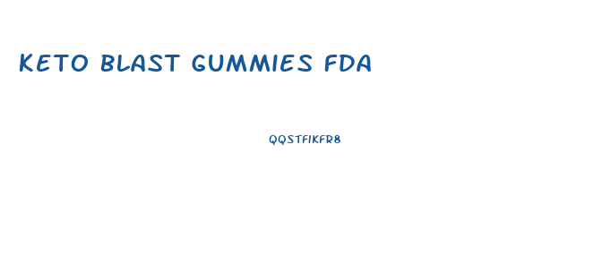 Keto Blast Gummies Fda