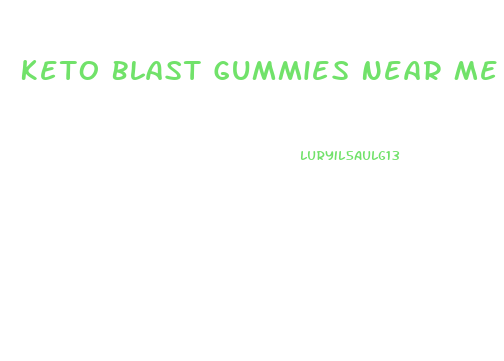 Keto Blast Gummies Near Me