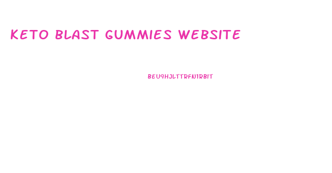 Keto Blast Gummies Website