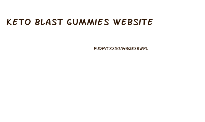 Keto Blast Gummies Website
