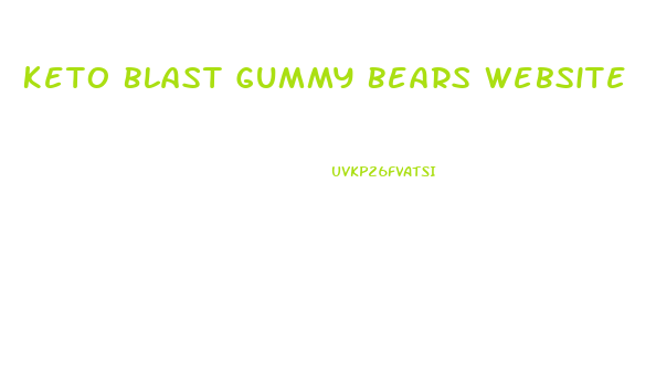 Keto Blast Gummy Bears Website