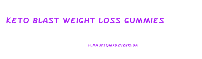 Keto Blast Weight Loss Gummies