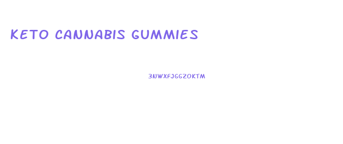 Keto Cannabis Gummies