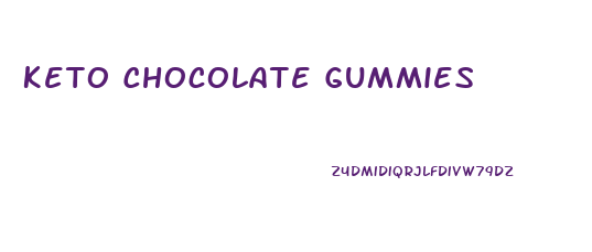 Keto Chocolate Gummies