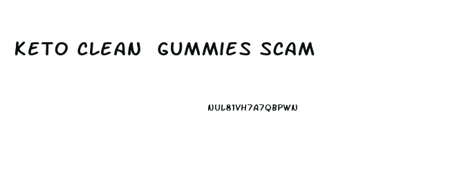 Keto Clean Gummies Scam