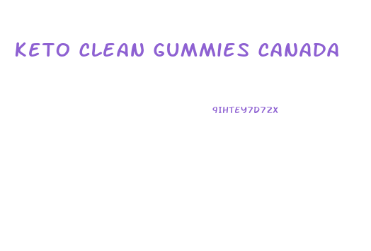 Keto Clean Gummies Canada