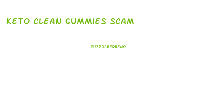 Keto Clean Gummies Scam