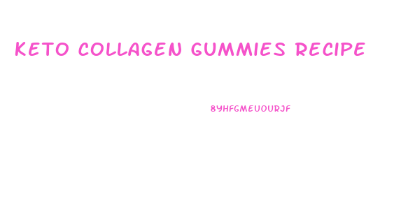 Keto Collagen Gummies Recipe