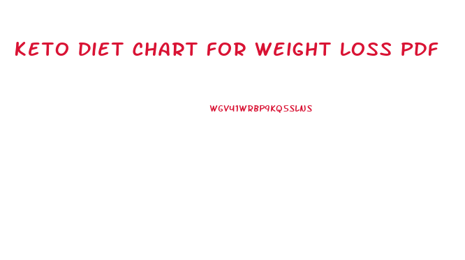 Keto Diet Chart For Weight Loss Pdf