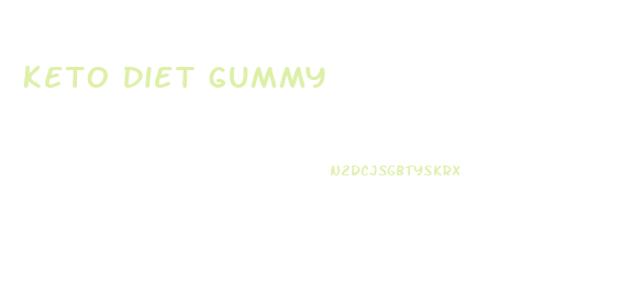 Keto Diet Gummy