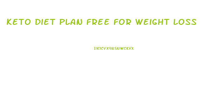 Keto Diet Plan Free For Weight Loss