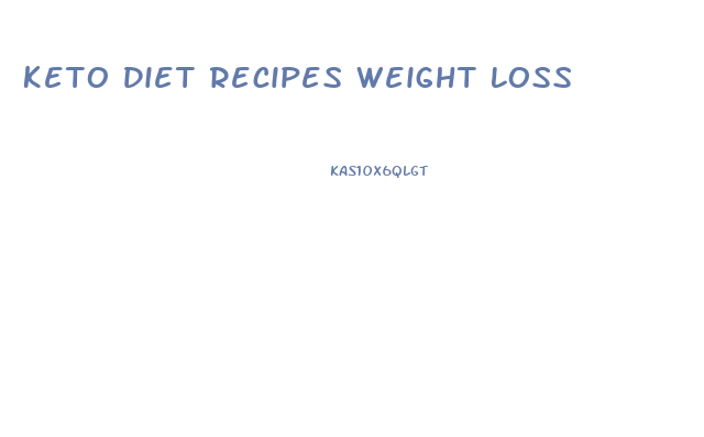 Keto Diet Recipes Weight Loss