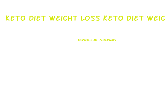 Keto Diet Weight Loss Keto Diet Weight Loss Results