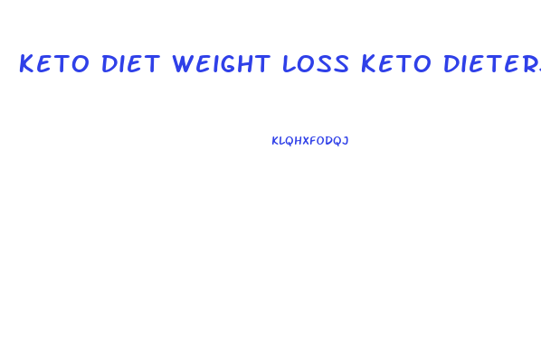 Keto Diet Weight Loss Keto Dieters