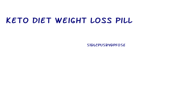 Keto Diet Weight Loss Pill