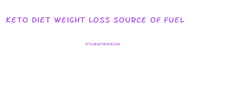 Keto Diet Weight Loss Source Of Fuel