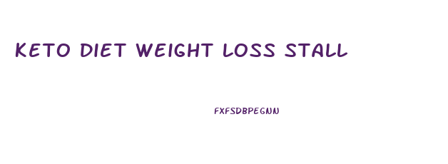 Keto Diet Weight Loss Stall