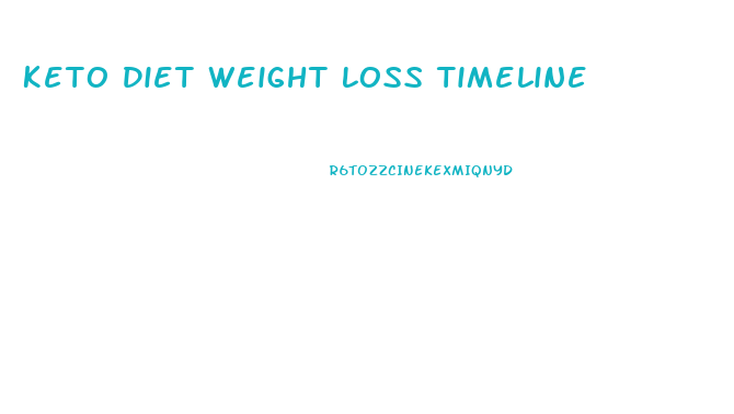 Keto Diet Weight Loss Timeline