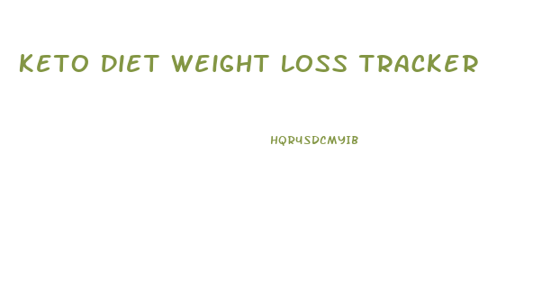 Keto Diet Weight Loss Tracker