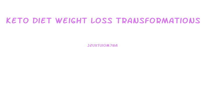 Keto Diet Weight Loss Transformations