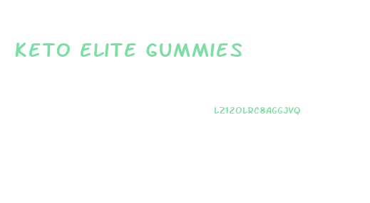 Keto Elite Gummies