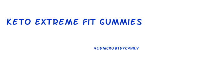 Keto Extreme Fit Gummies