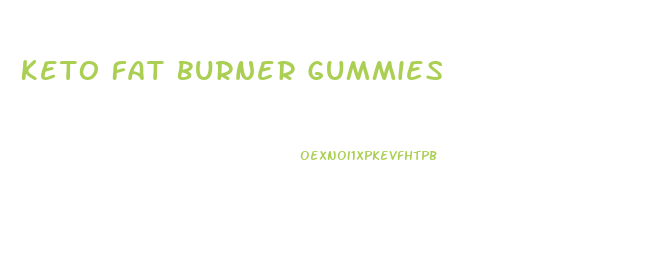 Keto Fat Burner Gummies