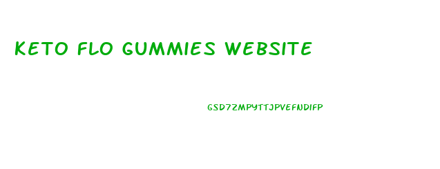 Keto Flo Gummies Website