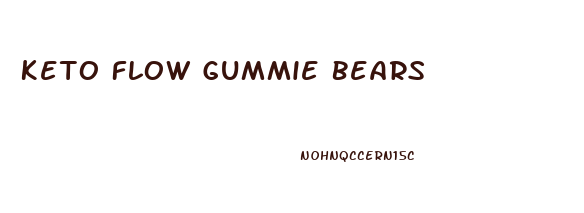 Keto Flow Gummie Bears