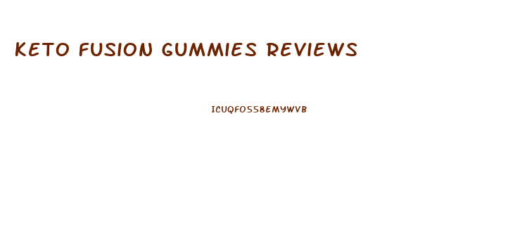 Keto Fusion Gummies Reviews