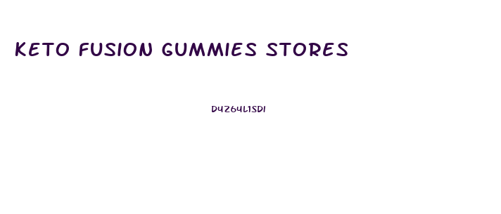 Keto Fusion Gummies Stores