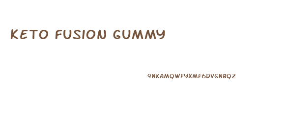 Keto Fusion Gummy