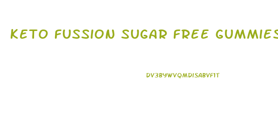 Keto Fussion Sugar Free Gummies