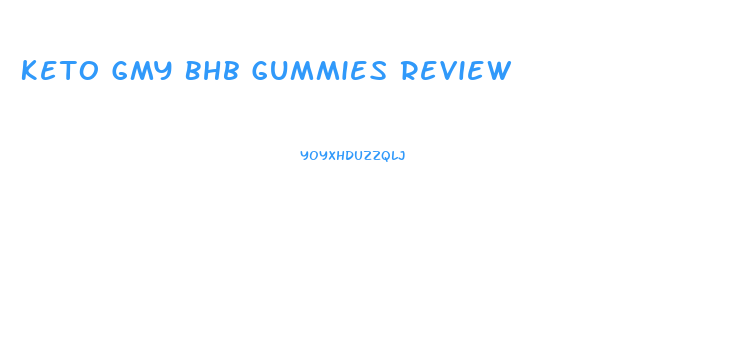 Keto Gmy Bhb Gummies Review