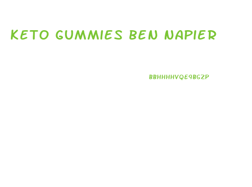 Keto Gummies Ben Napier