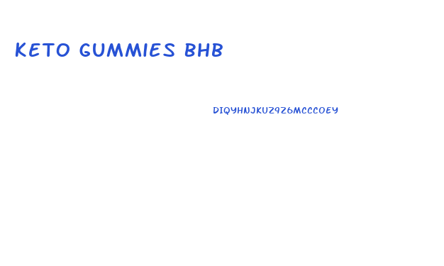 Keto Gummies Bhb