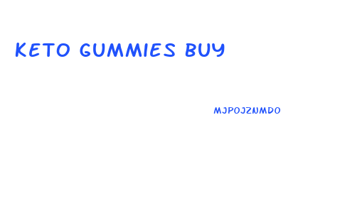 Keto Gummies Buy